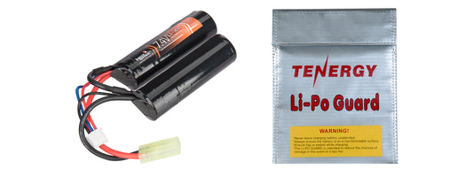 LANCER TACTICAL - 7.4V 2500mAh 25C Li-ion Battery Butteryfly - Mini-Tamiya