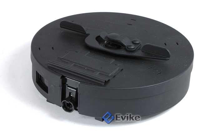CYBERGUN - 450 rd Hi-Cap Drum Magazine for Tokyo Marui Compatible Thompson