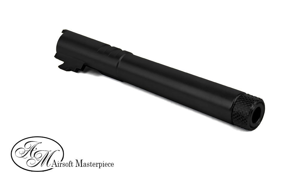 AIRSOFT MASTERPIECE - Steel Threaded Outer Barrel w/ Thread Protector for Tokyo Marui Hi-Capa 5.1