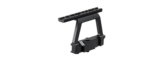 RANGER ARMORY - CNC AK47/74 Side Rail Scope QD Mount (Color: Black)