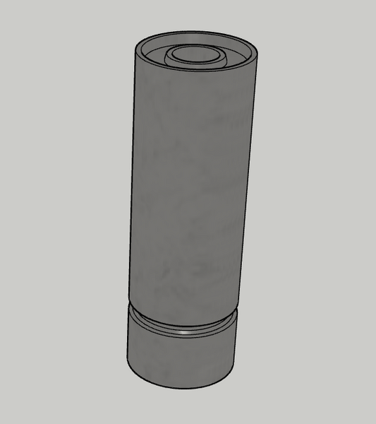 BCW - Mock Suppressor PDW 33mm x 100mm Black