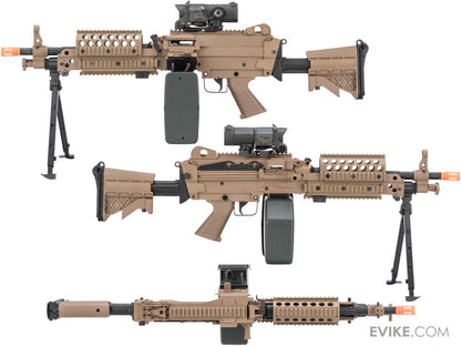 A&K / CYBERGUN FN® - Licensed "Middleweight" M249 MINIMI® SAW Machine Gun