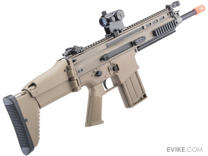 CYBERGUN FN SCAR® H Airsoft AEG Rifle by ARES (Model: Mk. 17 / Tan)