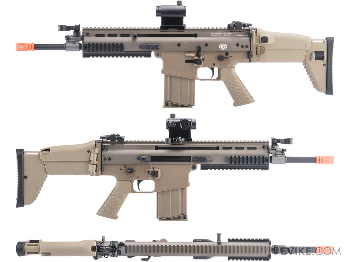 CYBERGUN FN SCAR® H Airsoft AEG Rifle by ARES (Model: Mk. 17 / Tan)