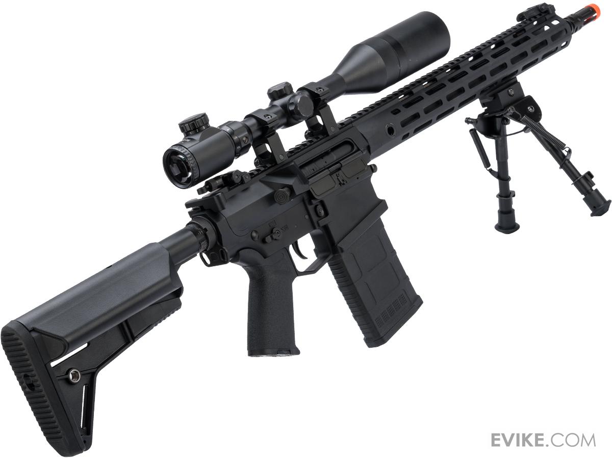 CYMA - Platinum SR-25 QBS Airsoft AEG Designated Marksman Rifle