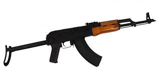 CYMA - AKMS CM048S Folding Stock Airsoft AEG Rifle - Real Wood