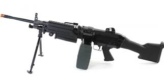 A&K - M249 SAW MK2 FN Licensed Light Machine Gun Midweight Airsoft AEG