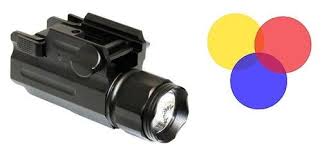 AIM SPORTS - 330 Lumens Flashlight QR Picatinny Mount