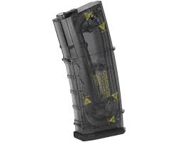 G&G ARMAMENT - Magazine Mid-Cap 105R Smoke 90rd (Yellow Counting Marks)