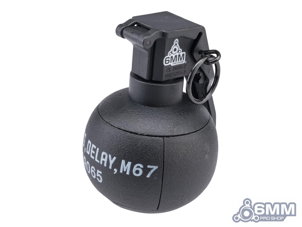 6MMPROSHOP - M67 Airsoft Mechanical BB Shower Simulation Hand Grenade
