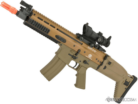 Cybergun x FN SCAR® L Airsoft AEG Rifle (Color: Tan)