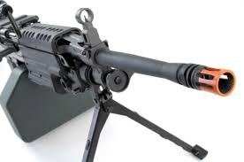 A&K - M249 SAW MK2 FN Licensed Light Machine Gun Midweight Airsoft AEG
