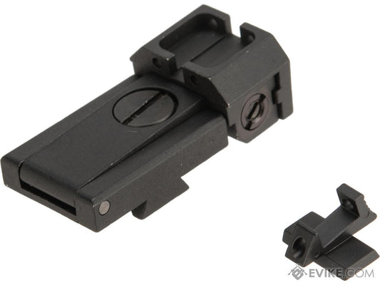 KF - Airsoft Steel CNC Sight Set for Tokyo Marui Hi-CAPA Series Gas Pistols