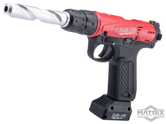 ACTION ARMY - AAP-01 "Drill" Custom Airsoft Gas Blowback Pistol - Kit With Gun