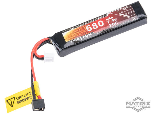 EMG - Matrix 7.4v 680mAh LiPo Battery for CYMA AEP Airsoft Guns