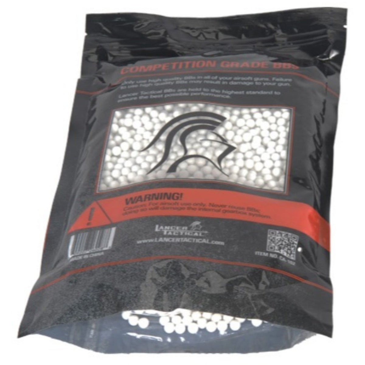 Lancer Tactical - 4000 Round 0.20g Seamless Airsoft BBs (White)