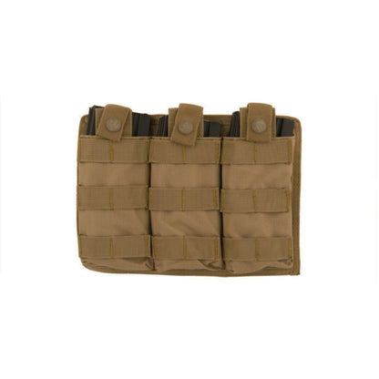 LANCER TACTICAL - Triple Magazine Pouch M4 (TAN)