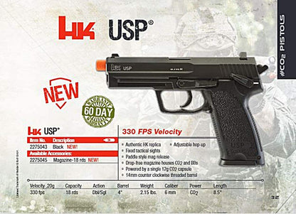 ELITE FORCE - Heckler & Koch USP Gas Blowback