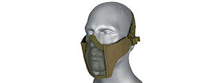 LANCER TACTICAL - Steel Mesh Face Protection Mask