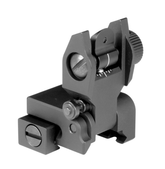 AIM SPORTS - AR Low Profile Rear Flip Up Sight