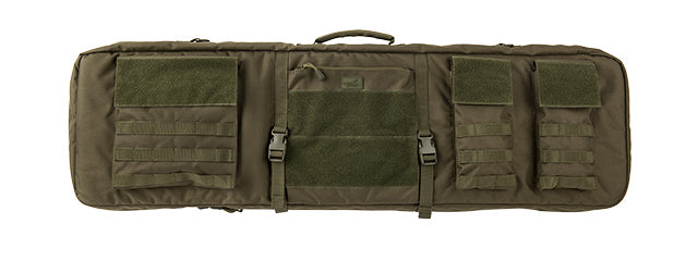 LANCER TACTICAL - 1000D Nylon 3-Way Carry 43" Double Rifle Gun Bag