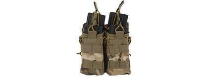 Magazine Pouch Open Top Bungee Retention Molle Attachement M4 x 4 Magazine