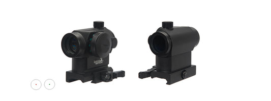 S/O Optic Mini Red & Green Dot Holographic Sight w/1" Quick Release Mount