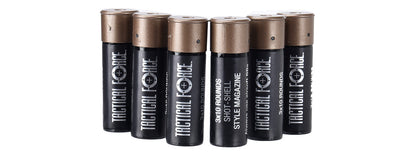 Umarex Tactical Force Tri-Shot Airsoft Shotgun Shells [6 PACK] (BLACK)