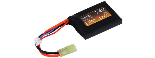 LANCER TACTICAL - 7.4V 1500mAh 20C LiPo Battery Mini Tamiya