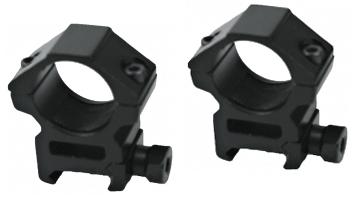 AIM SPORTS - 25mm 1" Tactical Scope Ring Set w/ QD Knobs