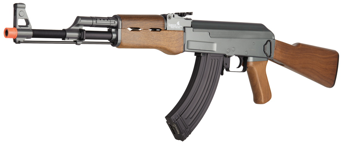 LANCER TACTICAL - S/O AK-47 AEG Rifle LT-728  (FAUX WOOD)