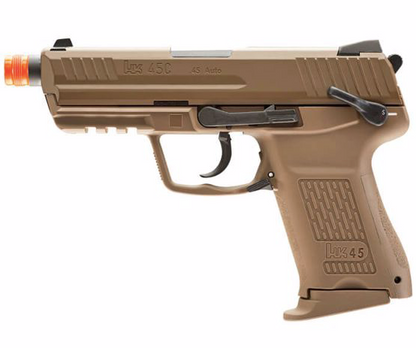UMAREX/ELITE FORCE - Heckler & Koch Licensed HK45 Compact Tactical Airsoft GBB Pistol