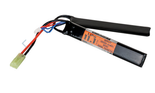 Valken Energy LiPo 11.1v 1200mAh 20C Saddle Battery