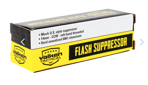 Valken Tactical Mock Flash Suppressor (14mm CCW)