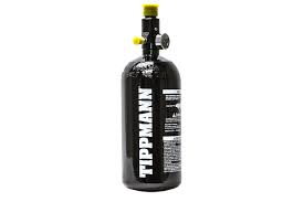 TIPPMANN - 3,000psi HPA Compressed Air Paintball Tank with Pressure Gauge