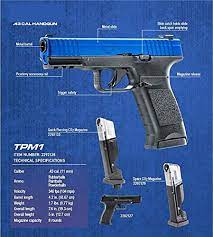 T4E - TPM1 .43 caliber paintball training Pistol