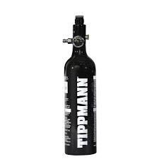 TIPPMANN - 3,000psi HPA Compressed Air Paintball Tank with Pressure Gauge