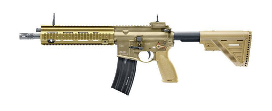 HK 416-A5 Carbine Tan Airsoft Rifle With Avalon Gear Box