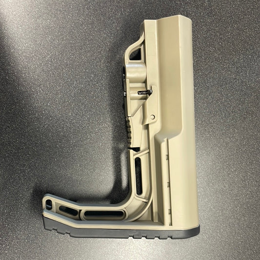 RANGER ARMORY - Minimalist Butt Stock for AEG M4 Buffer Tube Airsoft Rifle