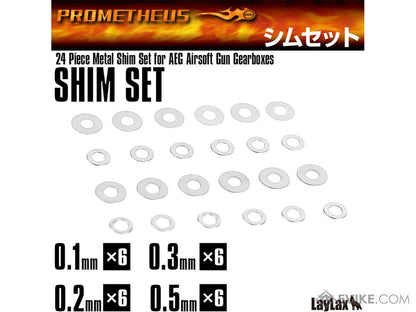 PROMETHEUS - Gearbox Shim Set for Airsoft AEGs