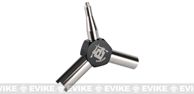 EMG - Precision Stainless Steel Airsoft GBBR Triple Gas Valve Key