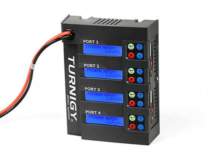 Turnigy - Quad 4x6S Lithium Polymer Charger 400W Splitter (No power supply)