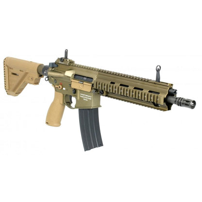 HK 416-A5 Carbine Tan Airsoft Rifle With Avalon Gear Box